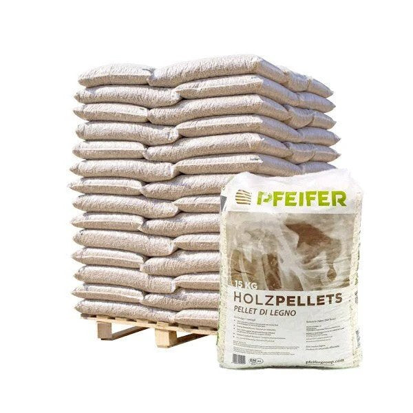Pellet di Abete Austriaco Certificato Pfeifer 70 sacos al sacco Prestagionale