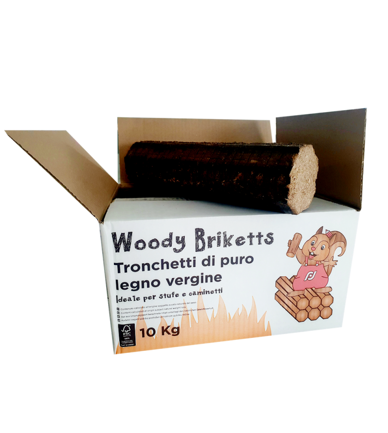 TRONCHETTI WOODY SCATOLA KG 10